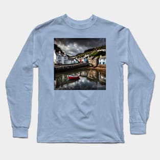 Cornish Fishing Village Long Sleeve T-Shirt